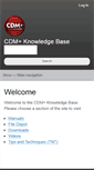 Mobile Screenshot of kb.cdmplus.com